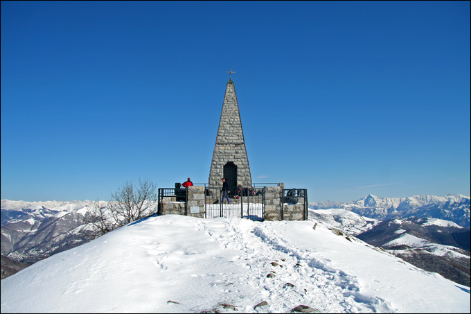 La neve di Pasqua: M.Palanzone e M.Preaola