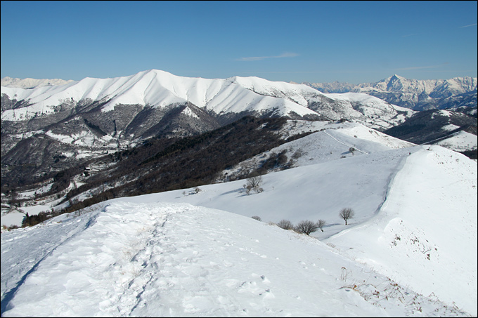 La neve di Pasqua: M.Palanzone e M.Preaola
