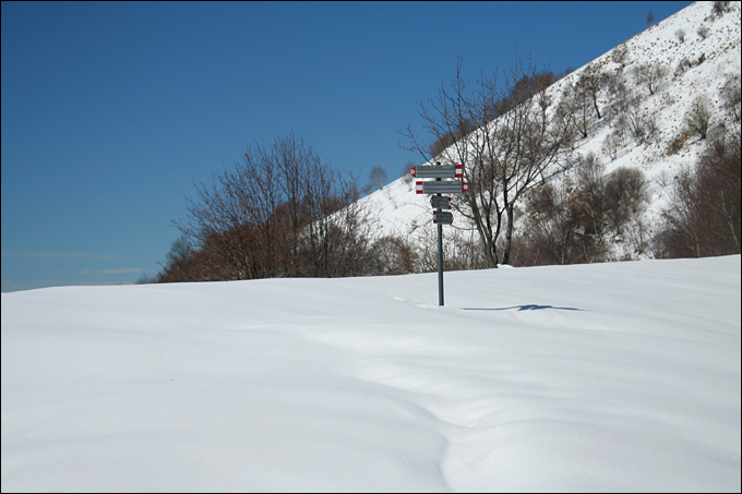 La neve di Pasqua: M.Palanzone e M.Preaola