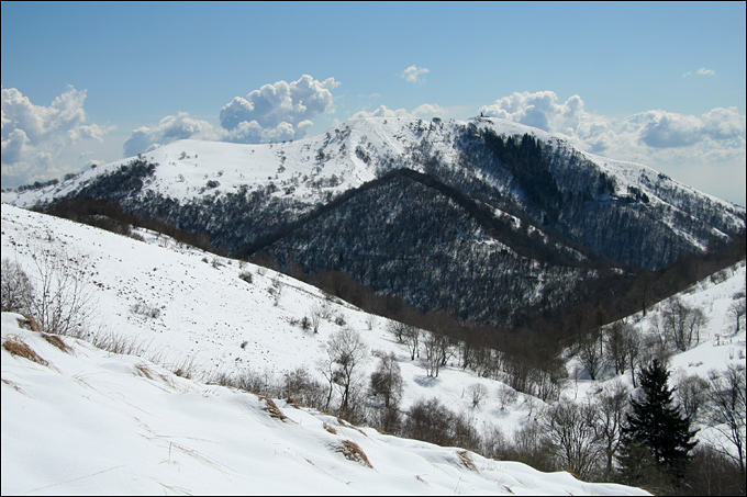 La neve di Pasqua: M.Palanzone e M.Preaola