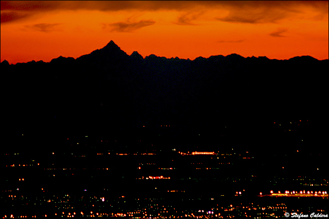 Ma il Monviso fino dove e'' possibile vederlo ?