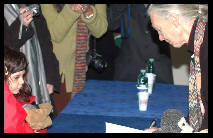 Jane Goodall a Roma