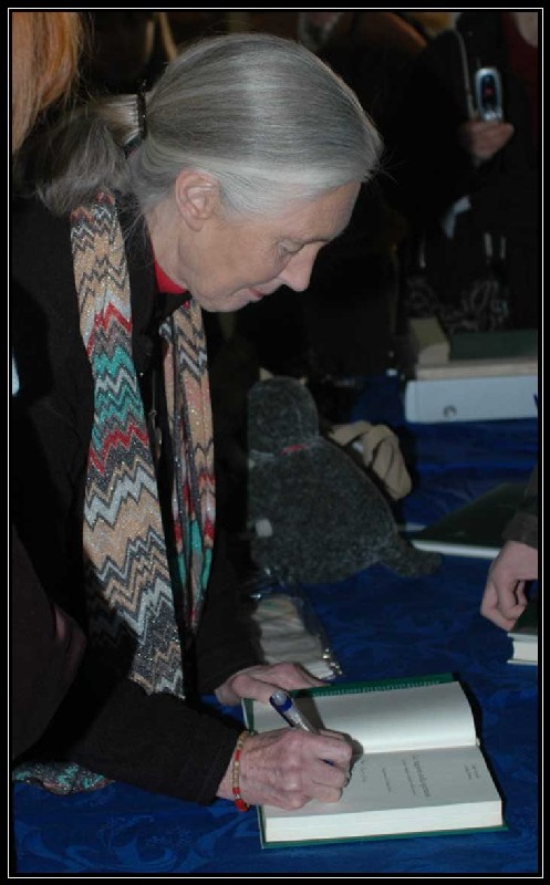 Jane Goodall a Roma