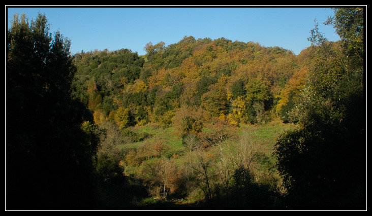 Cascata della Mola nei Monti Ceriti (Cerveteri)