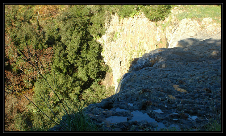 Cascata della Mola nei Monti Ceriti (Cerveteri)