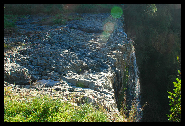 Cascata della Mola nei Monti Ceriti (Cerveteri)