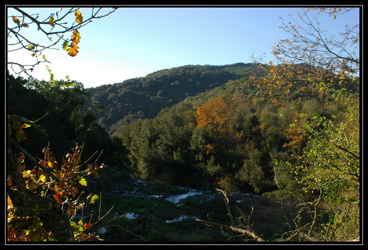 Cascata della Mola nei Monti Ceriti (Cerveteri)