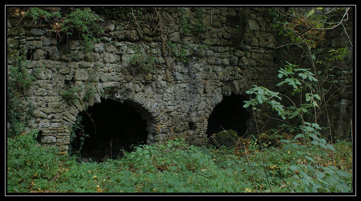 Cascata della Mola nei Monti Ceriti (Cerveteri)