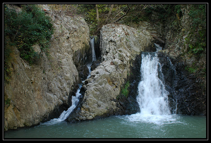 Cascata della Mola nei Monti Ceriti (Cerveteri)