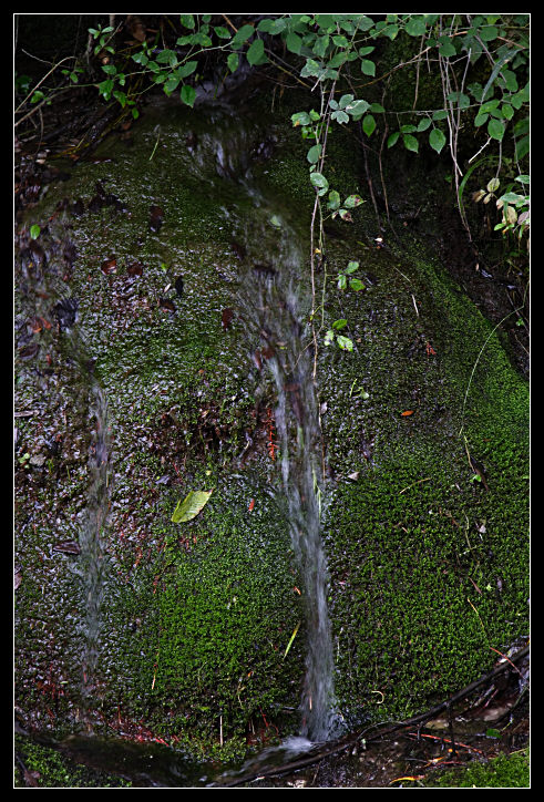 Valleluce (Cassino), roccia e acqua