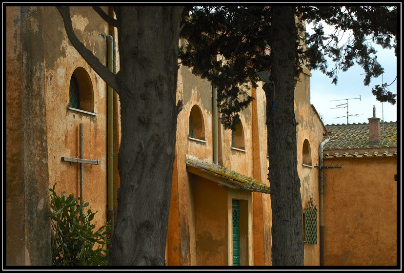 Il borgo e il castello di Torrimpietra, il borgo di Palidoro