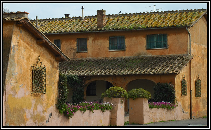 Il borgo e il castello di Torrimpietra, il borgo di Palidoro