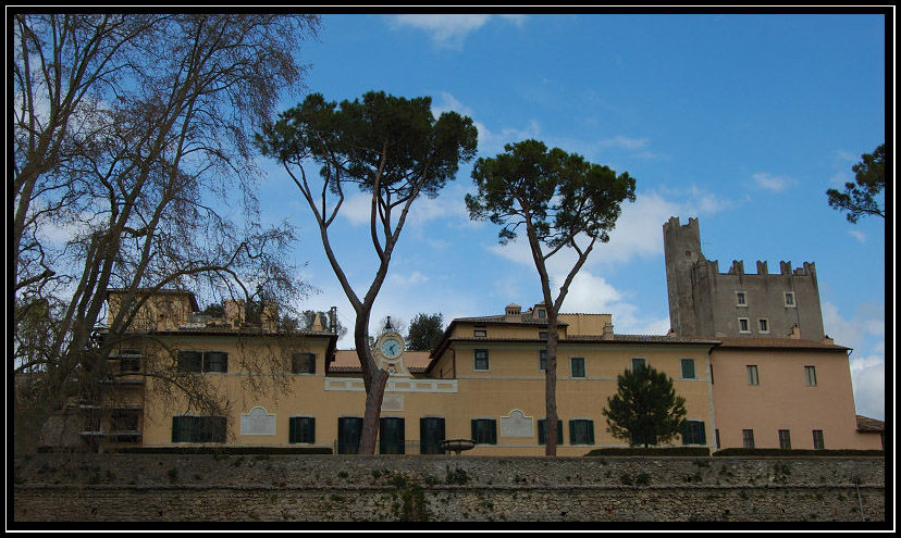 Il borgo e il castello di Torrimpietra, il borgo di Palidoro