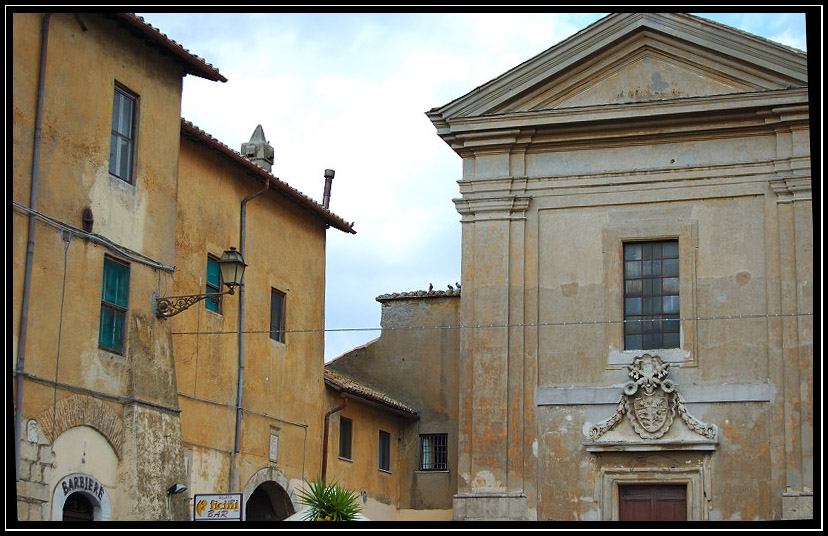 Il borgo e il castello di Torrimpietra, il borgo di Palidoro