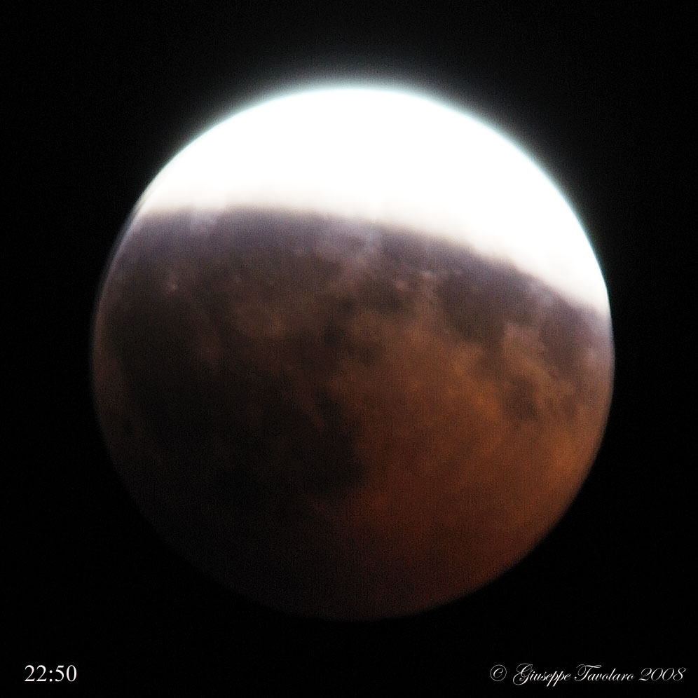 Ultima eclisse di Luna.