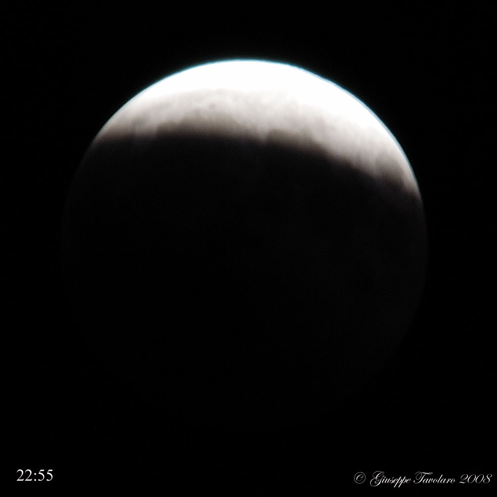Ultima eclisse di Luna.