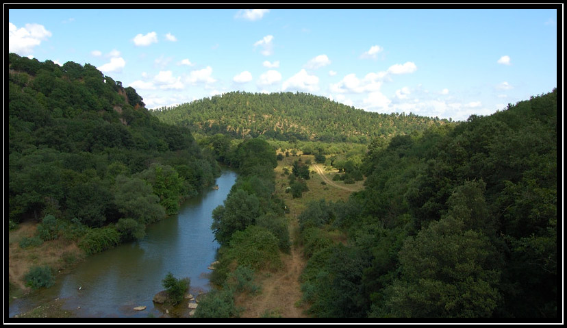 Una ferrovia che non c'' pi....il ponte sul fiume Mignone