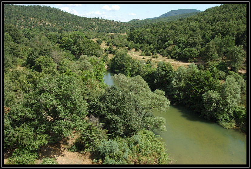 Una ferrovia che non c'' pi....il ponte sul fiume Mignone